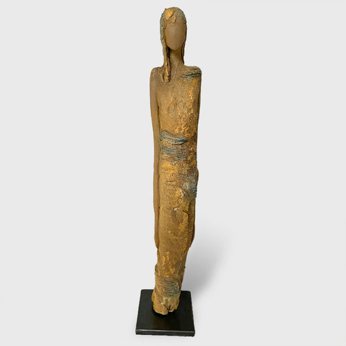 sculpture_solea_en_gres_roux_marie_madeleine_vitrolles copie | EMPREINTES Paris - EMPREINTES Paris