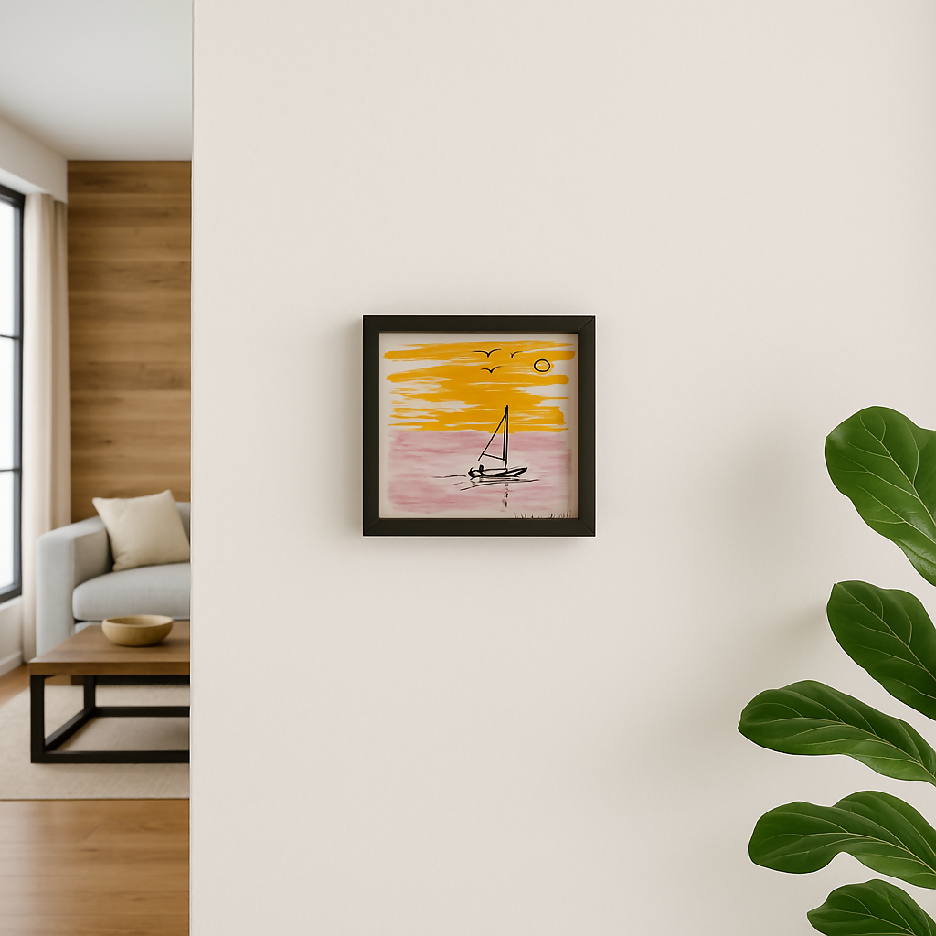 Tableau carreau Tropique 2 | EMPREINTES Paris