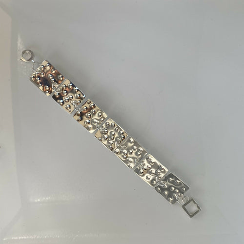 bracelet_en_argent_massif_martele_squares_artyssia copie | EMPREINTES Paris - EMPREINTES Paris