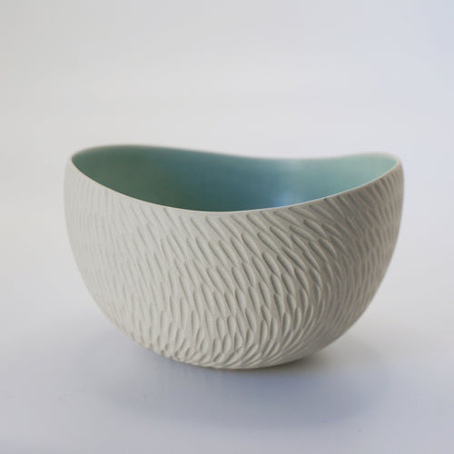 bol_gres_blanc_grave_interieur_bleu_vert_fonce_emmanuelle_manche_ceramique copie | EMPREINTES Paris - EMPREINTES Paris