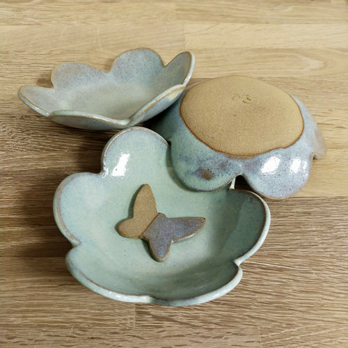 Sarlat turquoise Coupelle fleur | EMPREINTES Paris - EMPREINTES Paris