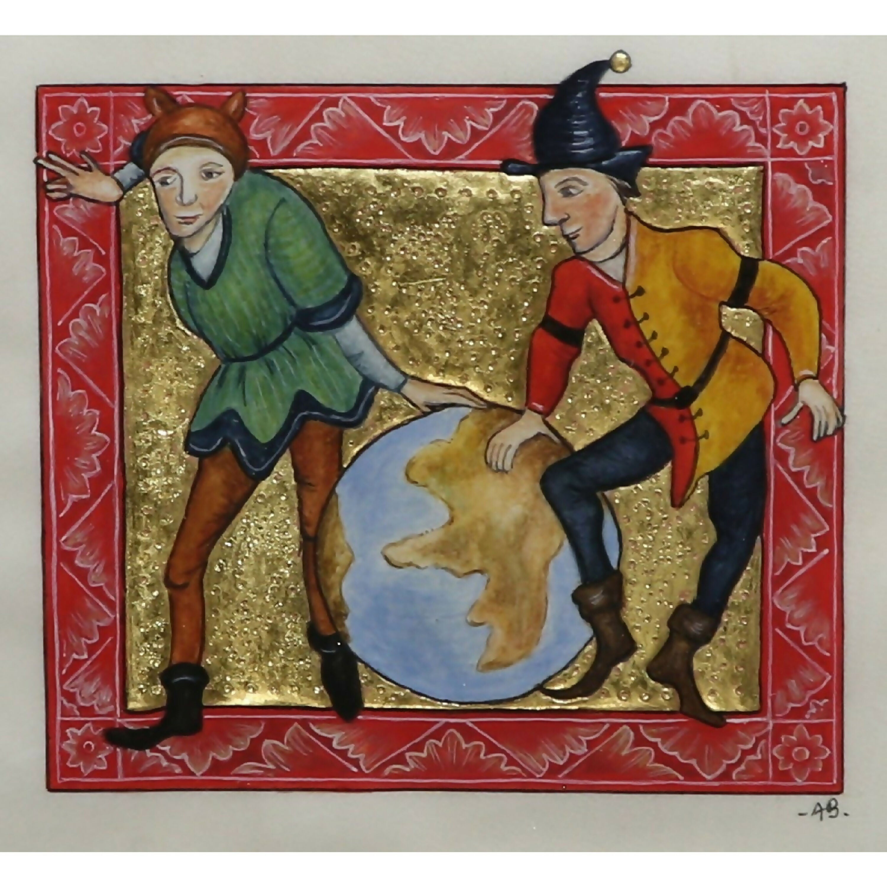 enluminure_un_monde_de_fous_2_annie_bouyer_enluminure copie | EMPREINTES Paris