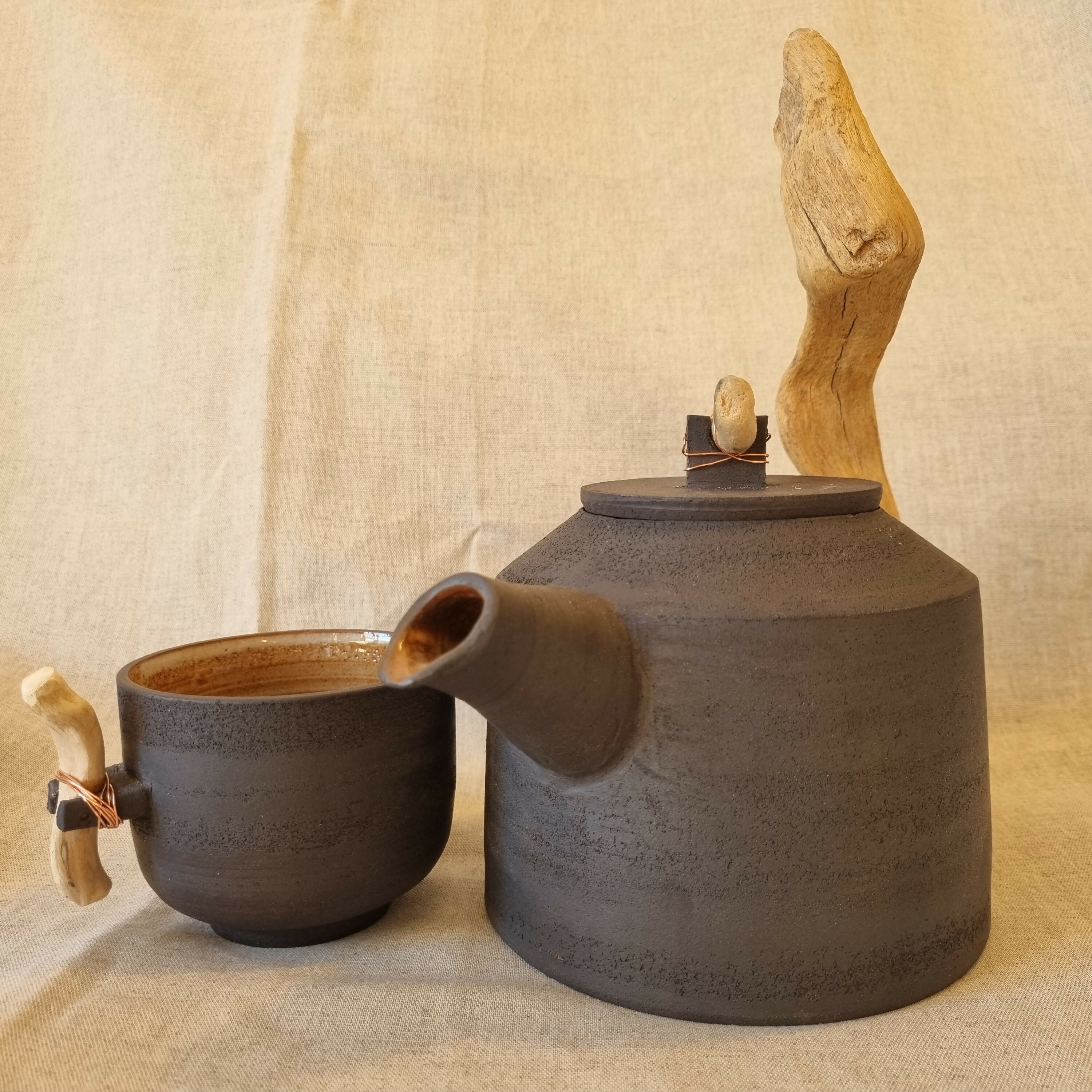 Théière n°2 et ses deux tasses | EMPREINTES Paris