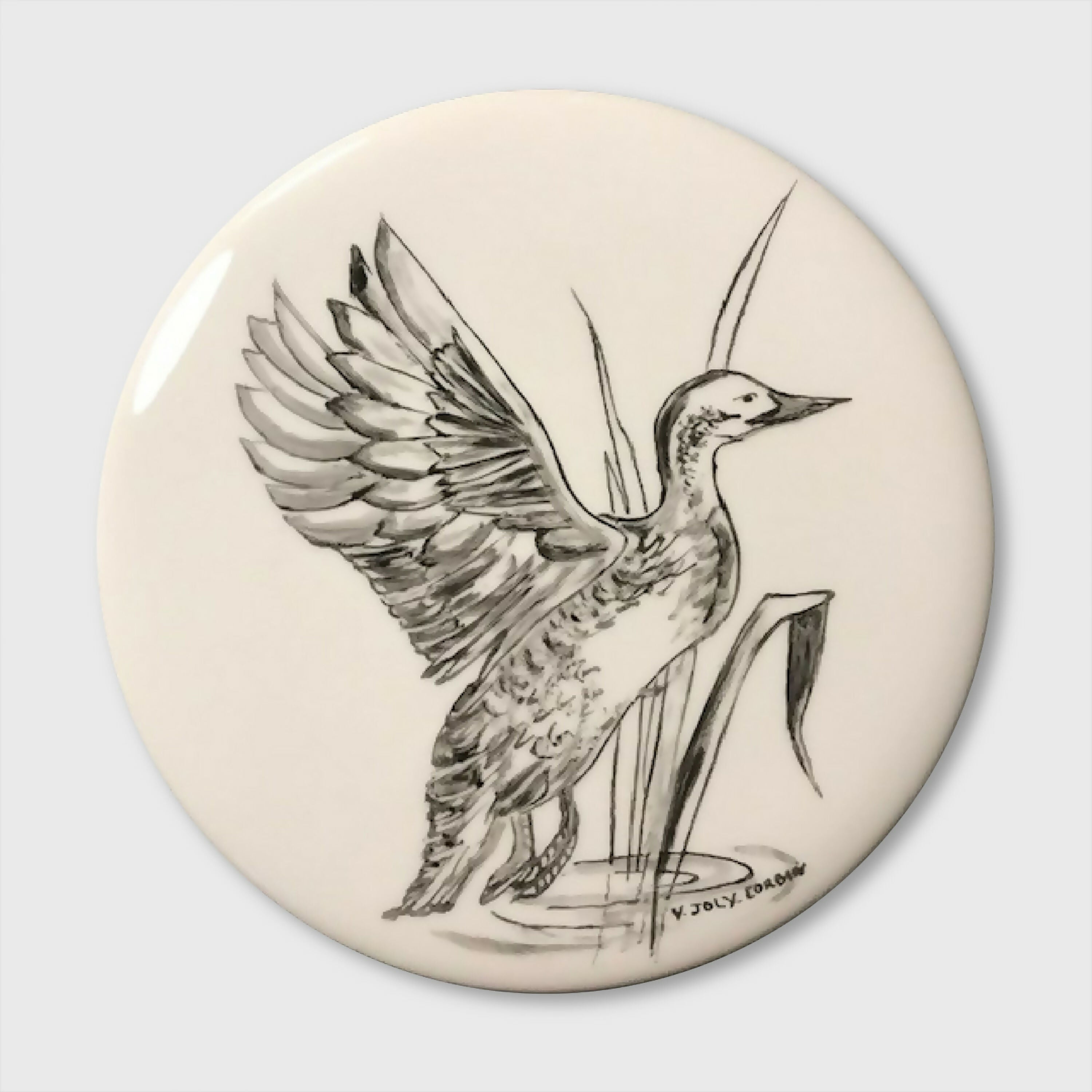 tableau_de_porcelaine_faisan_veronique_joly_corbin copie | EMPREINTES Paris