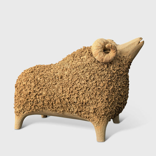 Sculpture Bélier Roux Collection Singing | EMPREINTES Paris - EMPREINTES Paris