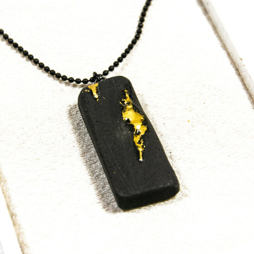 Collier KURO-KIN-MINI-KINTSUGI-KOBAN 3 | EMPREINTES Paris - EMPREINTES Paris