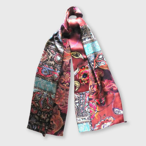 Étole soie automn leaves | EMPREINTES Paris - EMPREINTES Paris