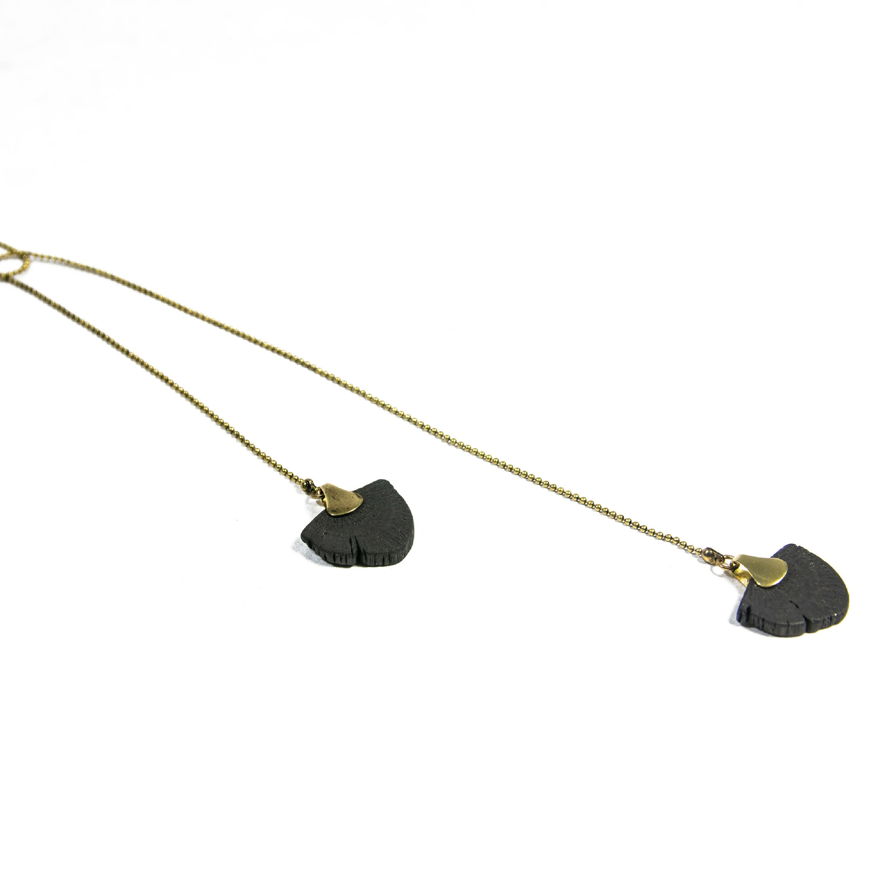 Sautoir HIME-MINI-GINKO 9 | EMPREINTES Paris