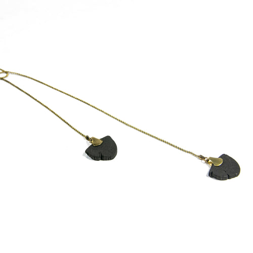 Sautoir HIME-MINI-GINKO 9 | EMPREINTES Paris - EMPREINTES Paris