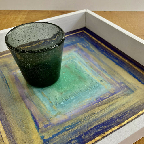 plateau_tableau_petit_carre_vert_valerie_beaumont copie | EMPREINTES Paris - EMPREINTES Paris