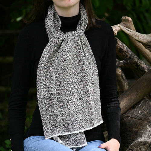 echarpe_degrade_blanc_creme_creation_tissages_francois_vieillard copie | EMPREINTES Paris - EMPREINTES Paris