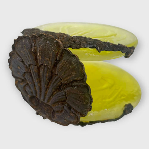 porte carte jaune grues du Japon cadeau noel homme symbole de paix | EMPREINTES Paris - EMPREINTES Paris