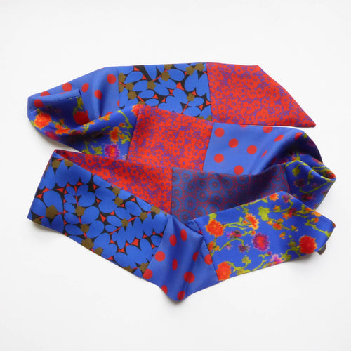 Bandeau soie bleu roi | EMPREINTES Paris - EMPREINTES Paris