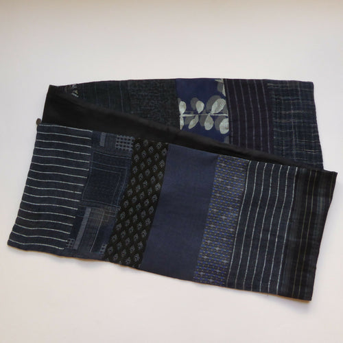 Écharpe intemporelle homme- bleu indigo | EMPREINTES Paris - EMPREINTES Paris