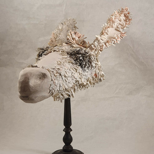 sculpture_papier_un_demi_ane_laurence_lehel copie | EMPREINTES Paris - EMPREINTES Paris