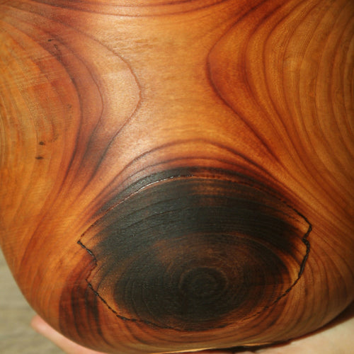 Pot en cerisier brûlé - Collection bois vert | EMPREINTES Paris - EMPREINTES Paris