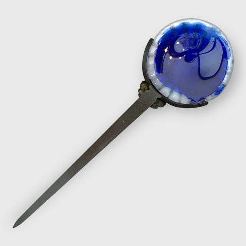 couronne, royal, bleu, ouvre-lettres, cadeaux hommes, accessoires de bureaux, coupe papier, collection, scuptures, musée, antique | EMPREINTES Paris - EMPREINTES Paris