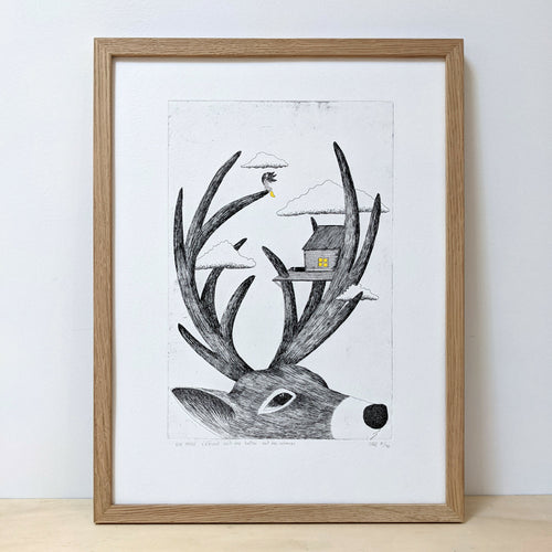 Estampe EN NOUS, des cabanes | EMPREINTES Paris - EMPREINTES Paris