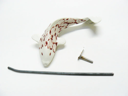 Sculpture Poisson bordeau | EMPREINTES Paris - EMPREINTES Paris