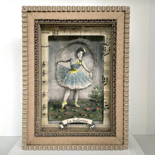 Photomontage - Petite vitrine La ballerine | EMPREINTES Paris - EMPREINTES Paris