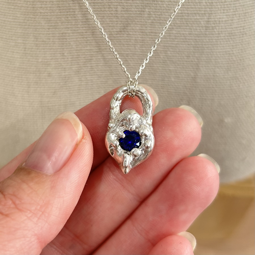 Collier cadenas en argent | EMPREINTES Paris - EMPREINTES Paris