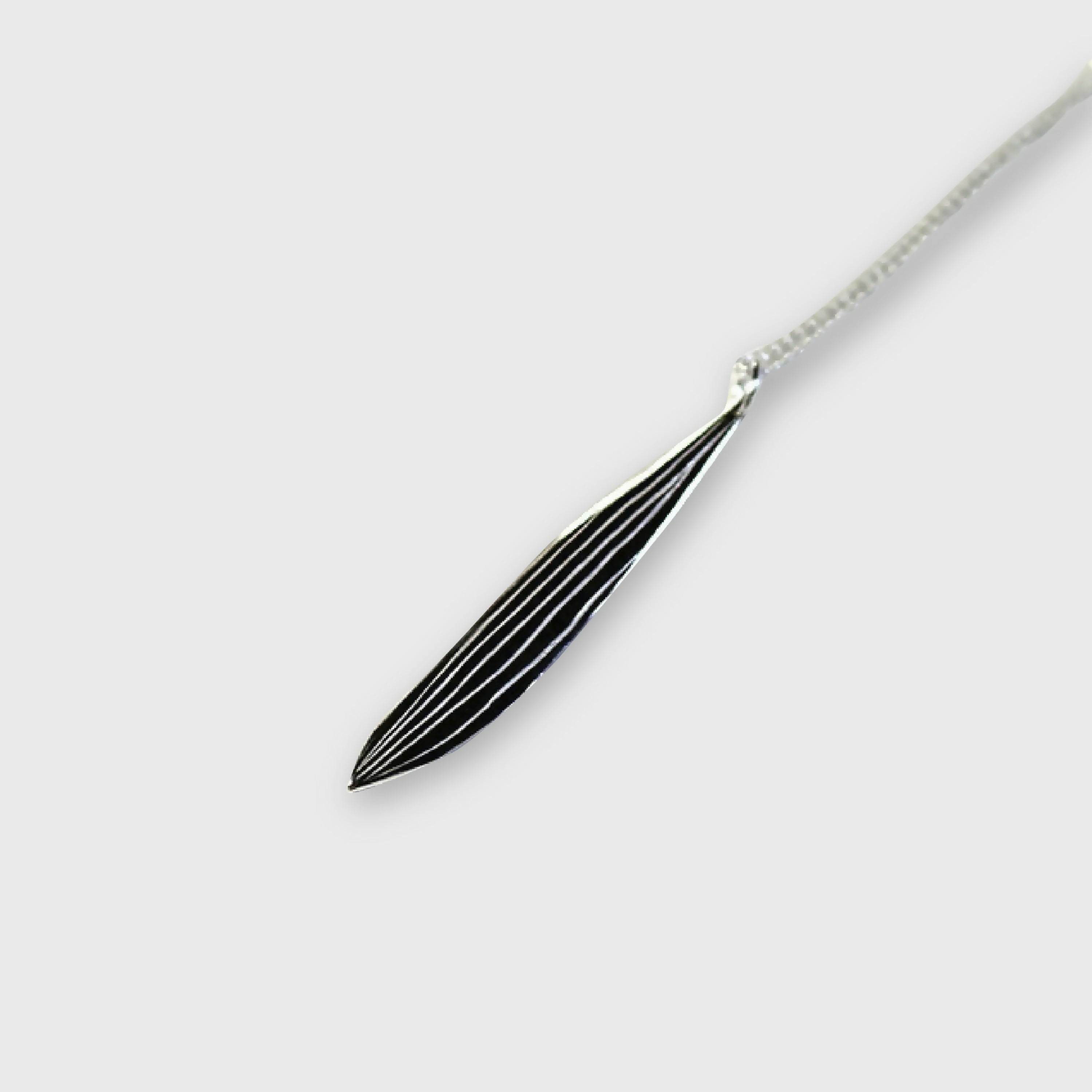 Collier Olivine en argent massif 925 recyclé | EMPREINTES Paris