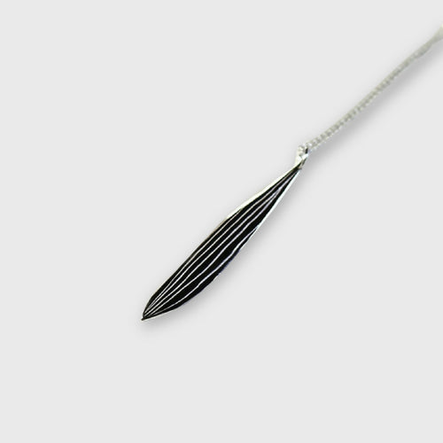 Collier Olivine en argent massif 925 recyclé | EMPREINTES Paris - EMPREINTES Paris