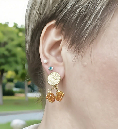 Boucles d'oreilles Solaria | EMPREINTES Paris - EMPREINTES Paris