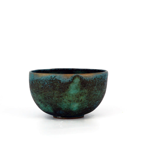 tasse_en_gres_bleu_vert_fonce_potje copie | EMPREINTES Paris - EMPREINTES Paris