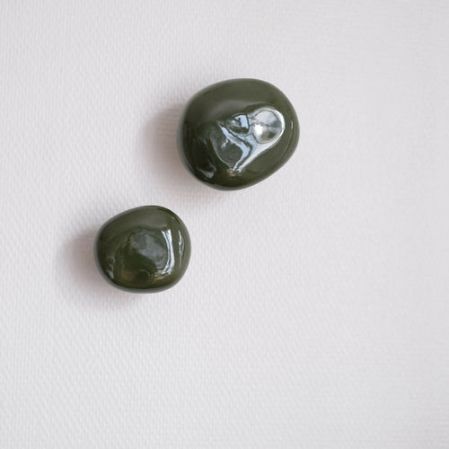 Patère Agate vert Mousse | EMPREINTES Paris - EMPREINTES Paris