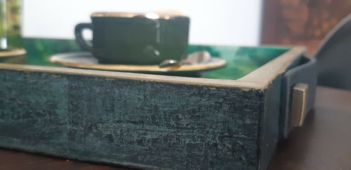 Œuvre murale -Plateau de table Lac de Bethmale | EMPREINTES Paris - EMPREINTES Paris