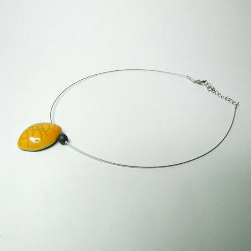 Collier Solo Lune jaune | EMPREINTES Paris - EMPREINTES Paris