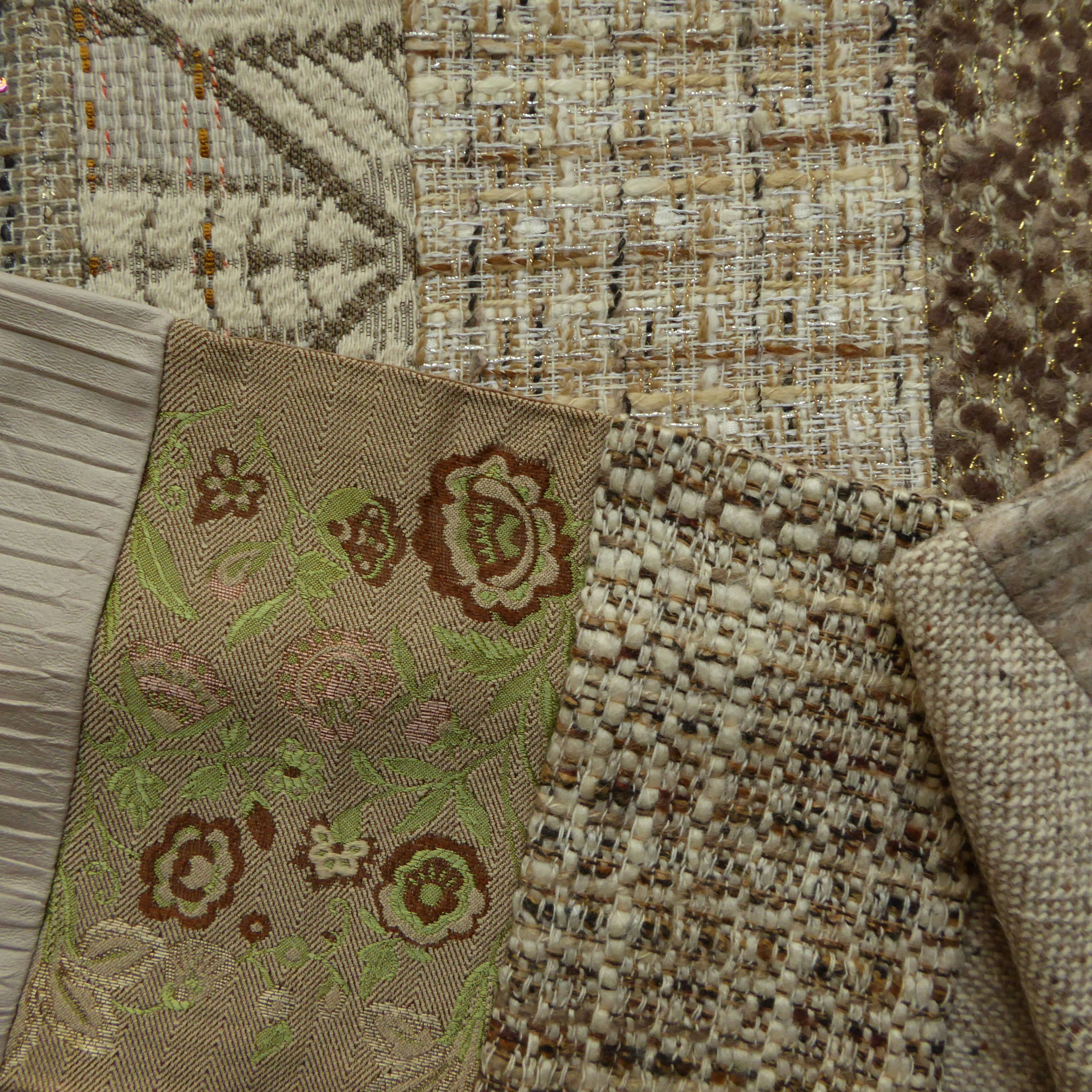 Écharpe hivernale -beige ecru | EMPREINTES Paris