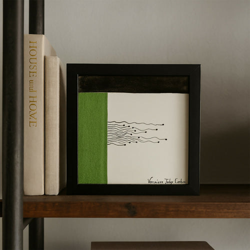 Tableau Carreau Graines de Soja | EMPREINTES Paris - EMPREINTES Paris