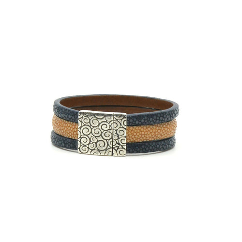 manchette_telu_en_galuchat_sylvie_zarnowski copie | EMPREINTES Paris - EMPREINTES Paris