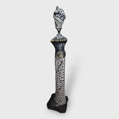 sculpture_noir_et_or_marie_juge_sculpteur_raku copie | EMPREINTES Paris - EMPREINTES Paris