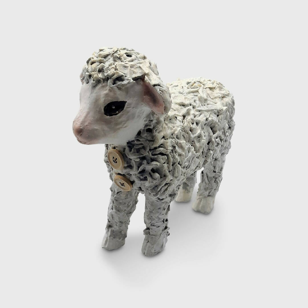Sculpture en papier Bobbie le mouton | EMPREINTES Paris | EMPREINTES Paris