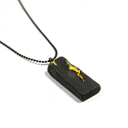 Collier KURO-KIN-MINI-KINTSUGI-KOBAN 3 | EMPREINTES Paris - EMPREINTES Paris
