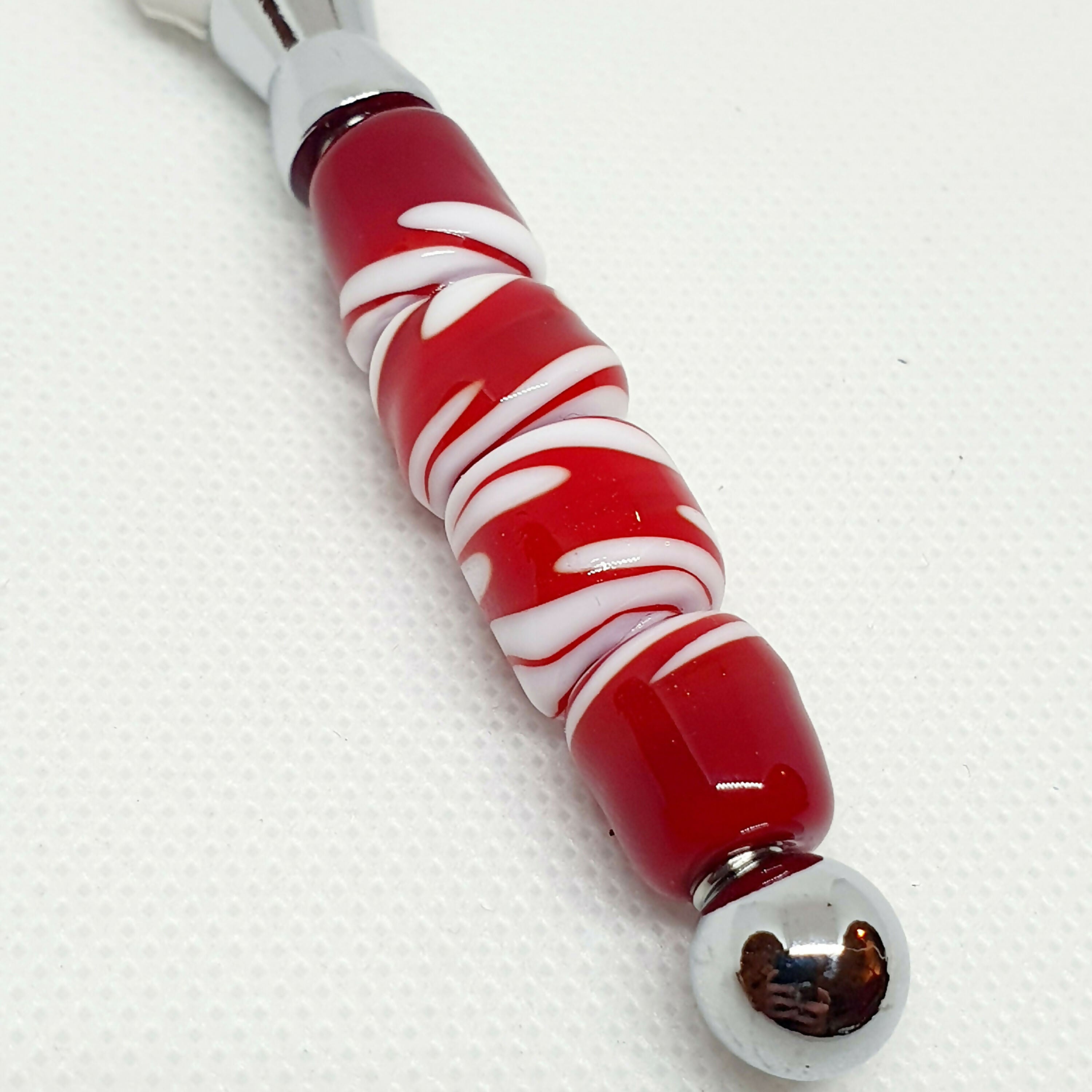 Couteau à beurre Epis rouge et blanc | EMPREINTES Paris