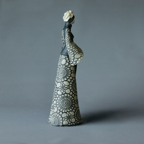 statuette_madame_noir_et_blanc_n°335_jeanne_sarah_bellaiche copie | EMPREINTES Paris - EMPREINTES Paris