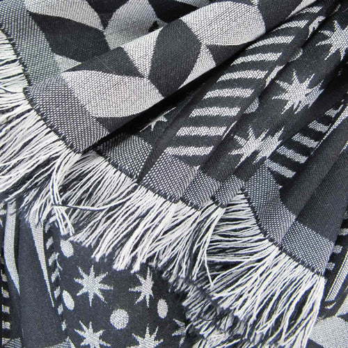 echarpe_maxi_laine_soie_noir_farine_planetarium_sophie_guyot_soieries copie | EMPREINTES Paris - EMPREINTES Paris