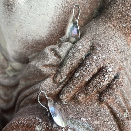 boucles_doreilles_teardrop_en_argent_massif_martele_forme_de_gouttes_artyssia copie | EMPREINTES Paris - EMPREINTES Paris