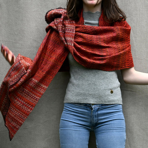 etole_orange_creation_tissages_francois_vieillard copie | EMPREINTES Paris - EMPREINTES Paris