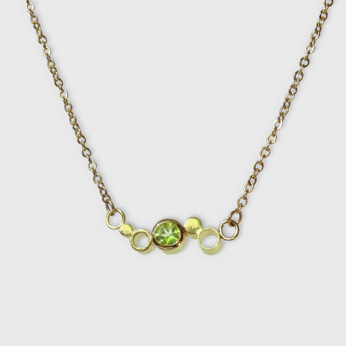 pendentif_cinq_bulles_avec_peridot_lumiss_design | EMPREINTES Paris - EMPREINTES Paris