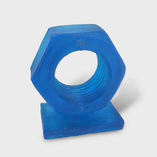 Gros écrou sur socle en pâte de cristal | EMPREINTES Paris - EMPREINTES Paris