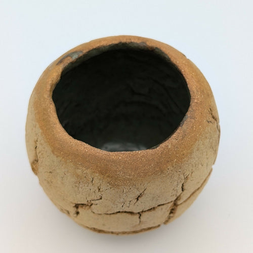 Sculpture Terre craquelée - grès roux 05 | EMPREINTES Paris - EMPREINTES Paris