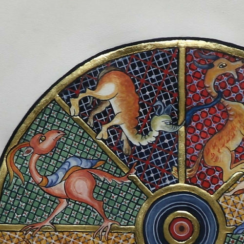 enluminure_la_roue_annie_bouyer_enluminure copie | EMPREINTES Paris - EMPREINTES Paris