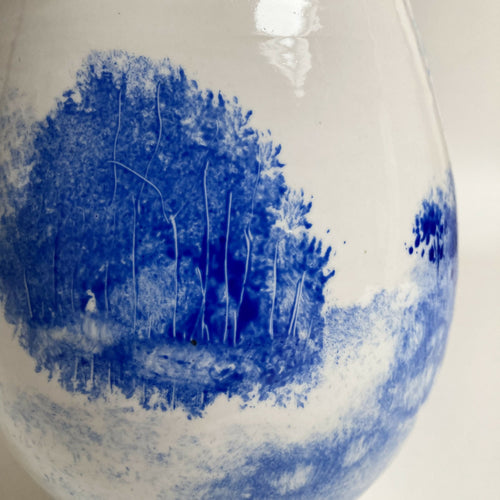 Vase paysage bleu ll | EMPREINTES Paris - EMPREINTES Paris
