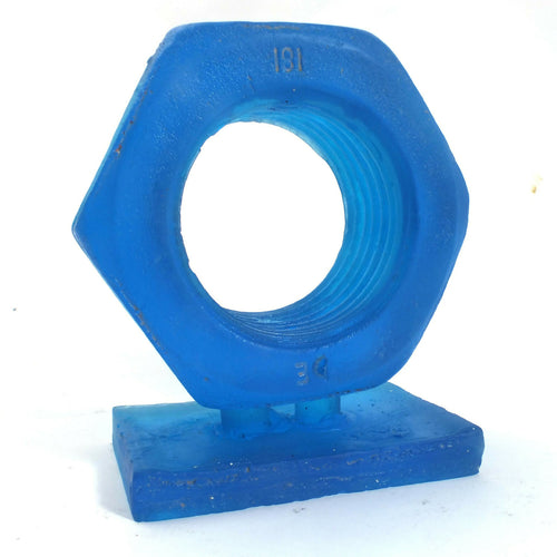 Gros écrou sur socle en pâte de cristal | EMPREINTES Paris - EMPREINTES Paris