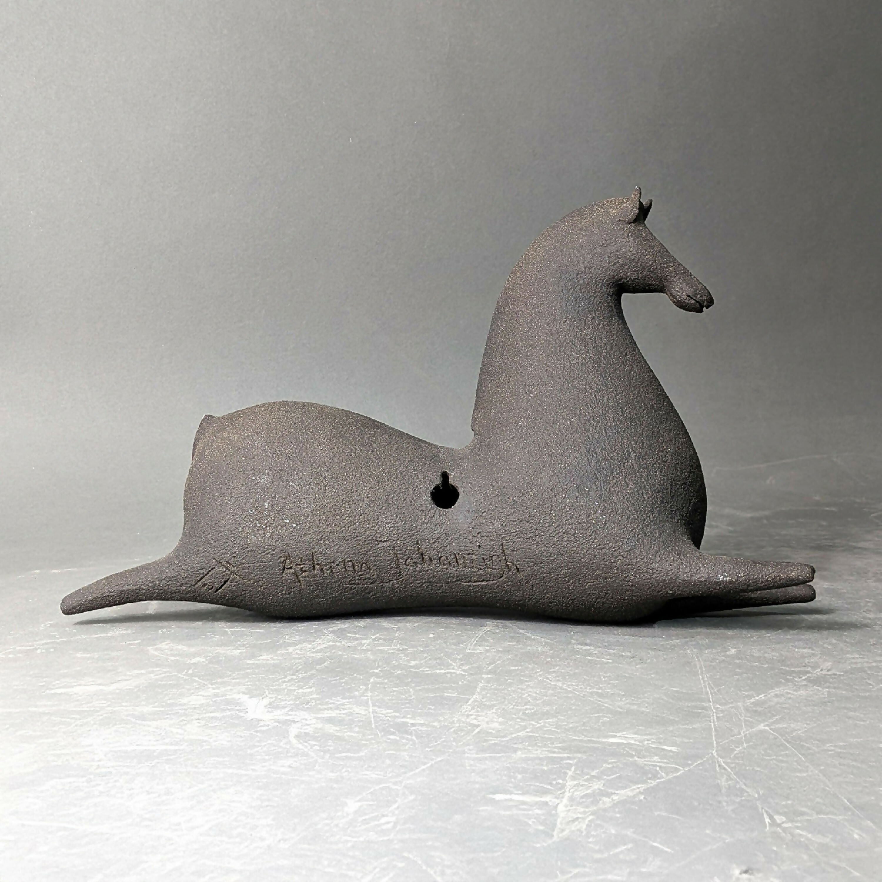 Sculpture Murale Mini Cheval III Noir 1 | EMPREINTES Paris